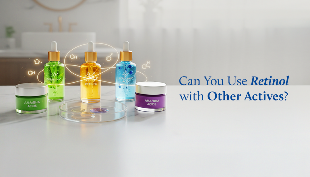 Can you use retinol with other actives?