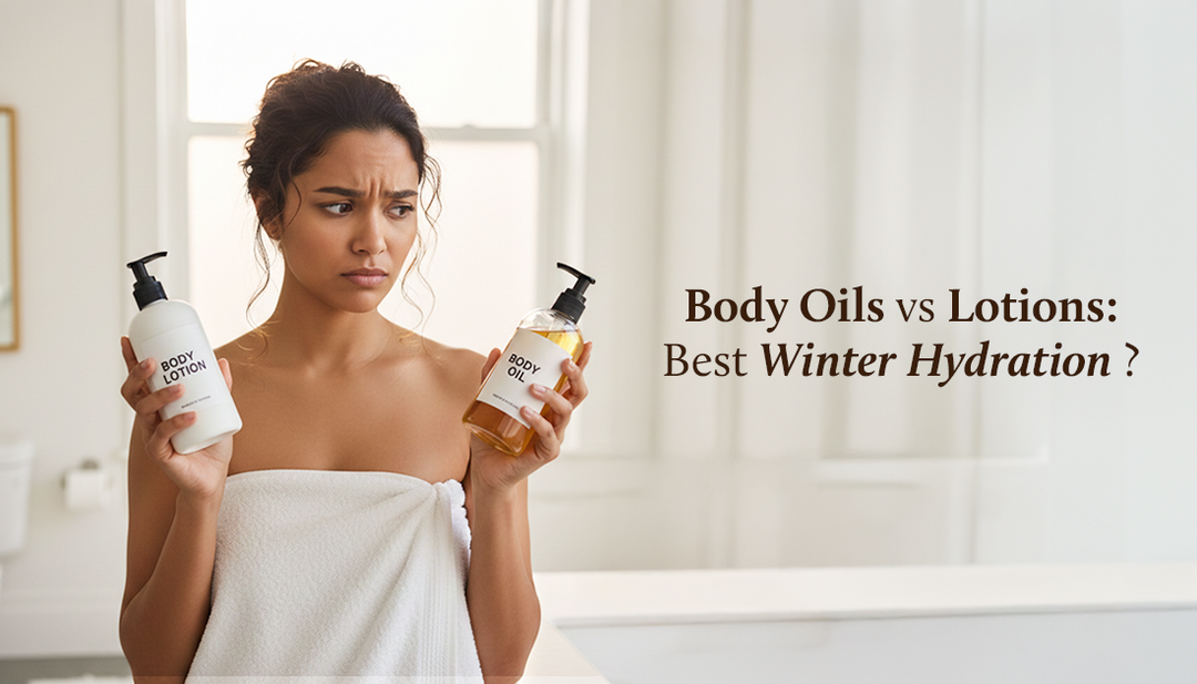 Body Oils vs Lotions