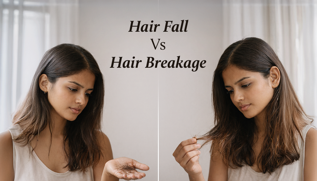 Hairfall vs Hair Breakage