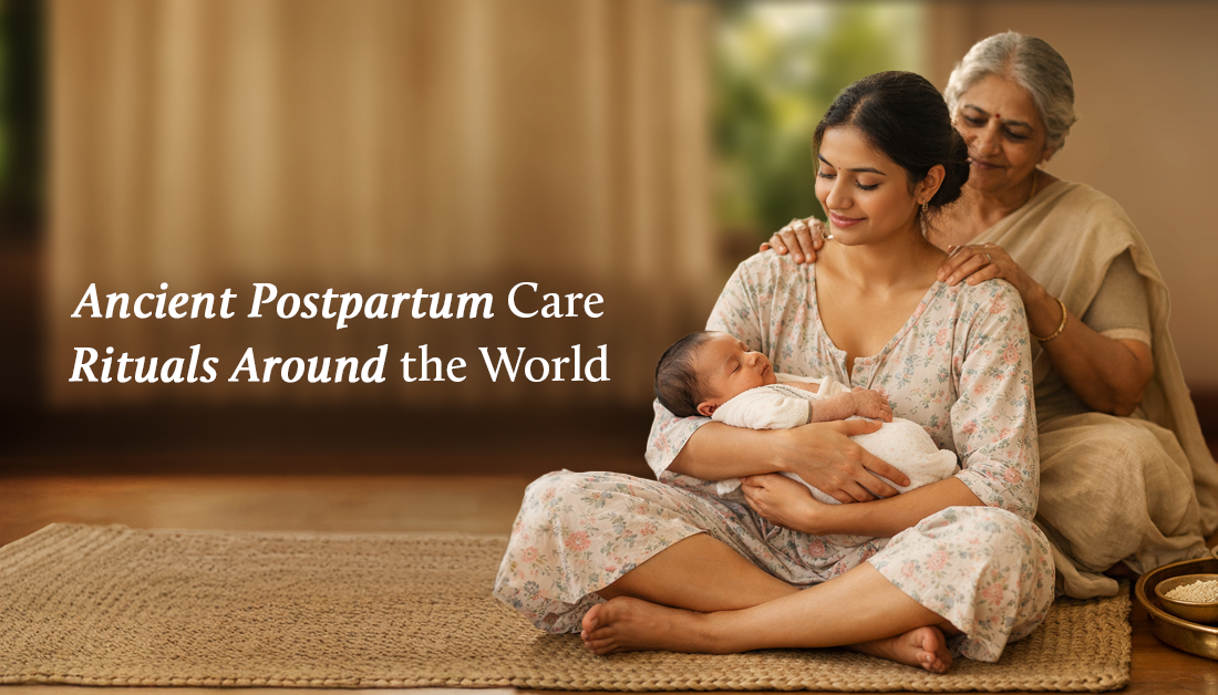 Ancient Postpartum Care Rituals & Tradition Around the World – Blue Nectar