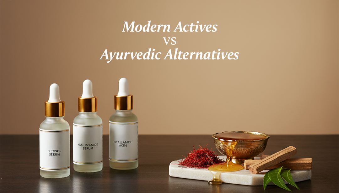 Modern actives vs ayurvedic alternatives for anti-aging