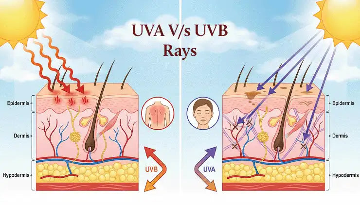 UVA vs UVB Rays: Why Broad-Spectrum SPF is Essential