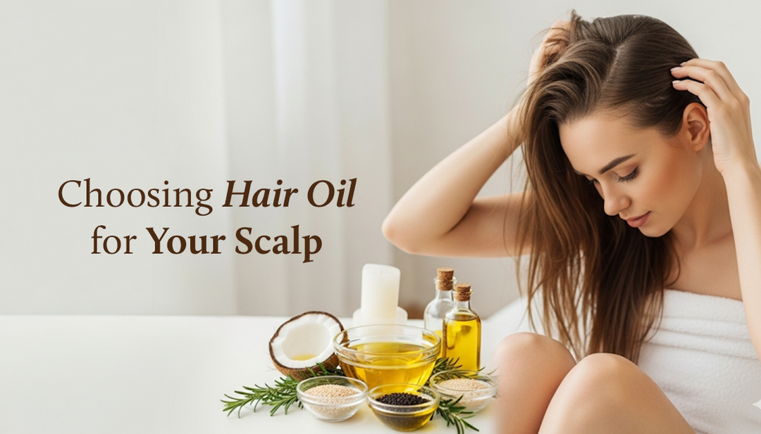 Choose hair oil for youe scalp