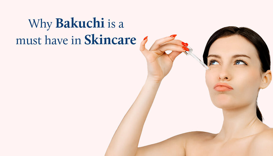 lady is applying serum on her face  