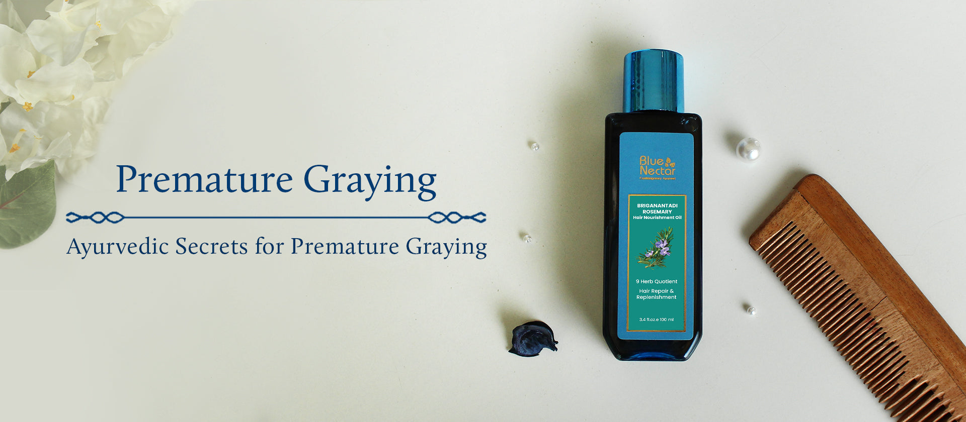 Premature Grey hair treatment| Hair growth