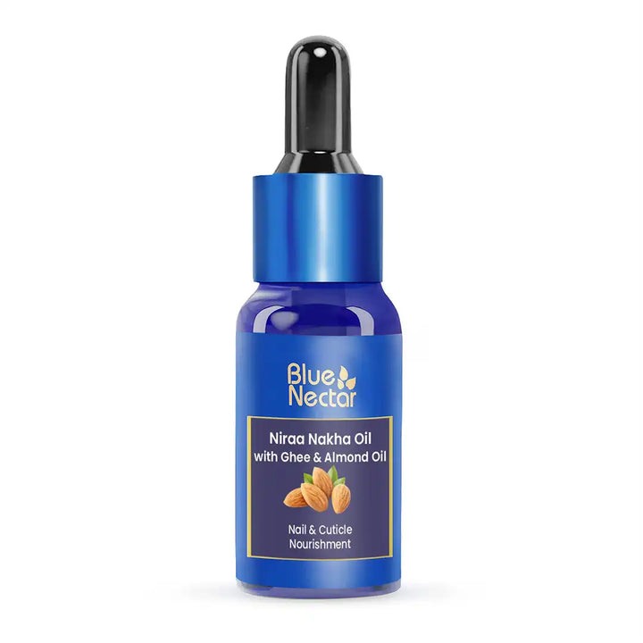 Cuticle Oil with Ghee & Almond Oil for Dry & Damaged Cuticles (15 Herbs)