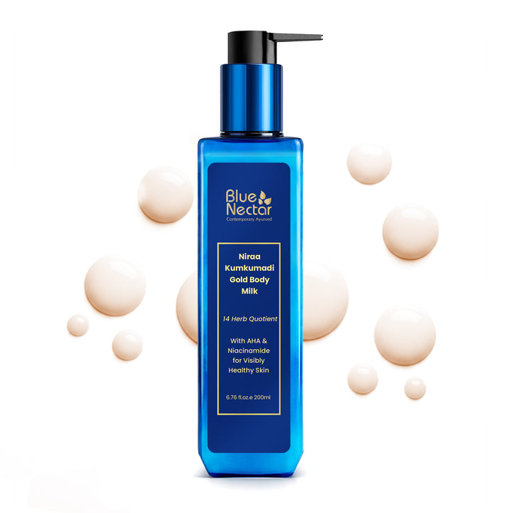 Gold body milk for healthy skin 200ml