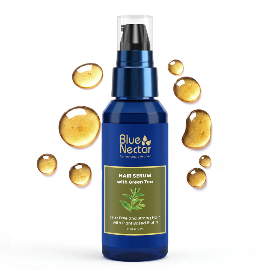 Green Tea hair serum for frizz free hair