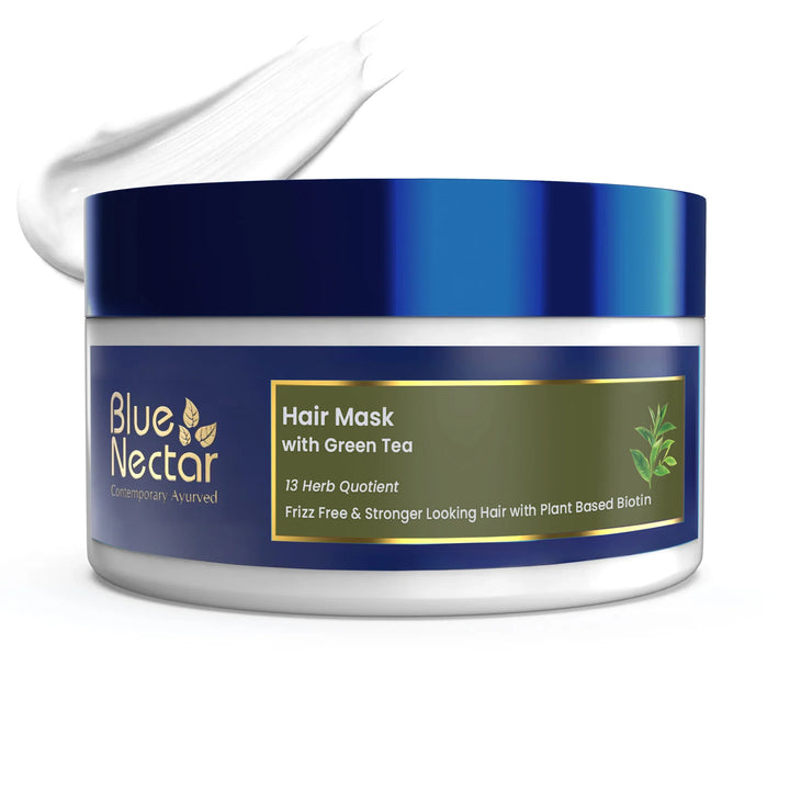 Green tea hair mask for frizz free hair