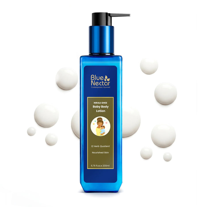 Ayurvedic baby body lotion for nourished skin 200ml