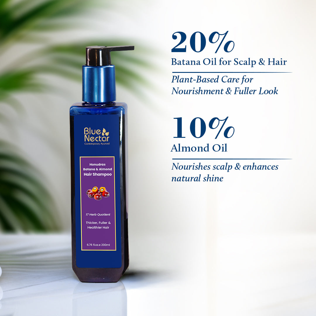 Batana oil shampoo with 20% real batana oil