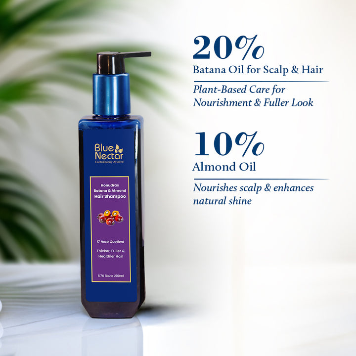 Batana oil shampoo with 20% real batana oil