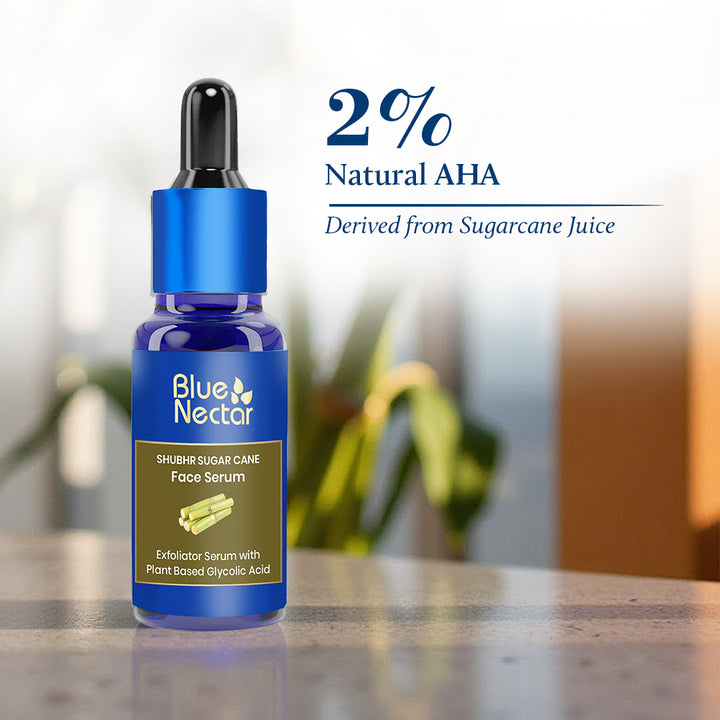 Sugarcane AHA Glycolic Acid Serum for Deep Exfoliation (14 herbs, 1 FL OZ)