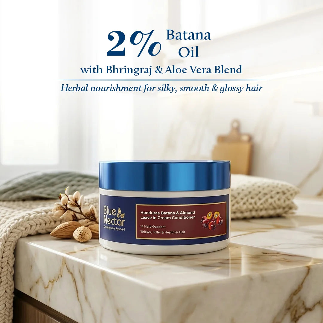 Btana Leave in conditioner for thicker, fuller hair | 2% batana oil