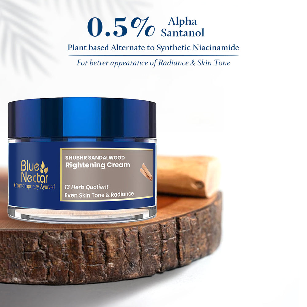 Sandalwood cream for brightening