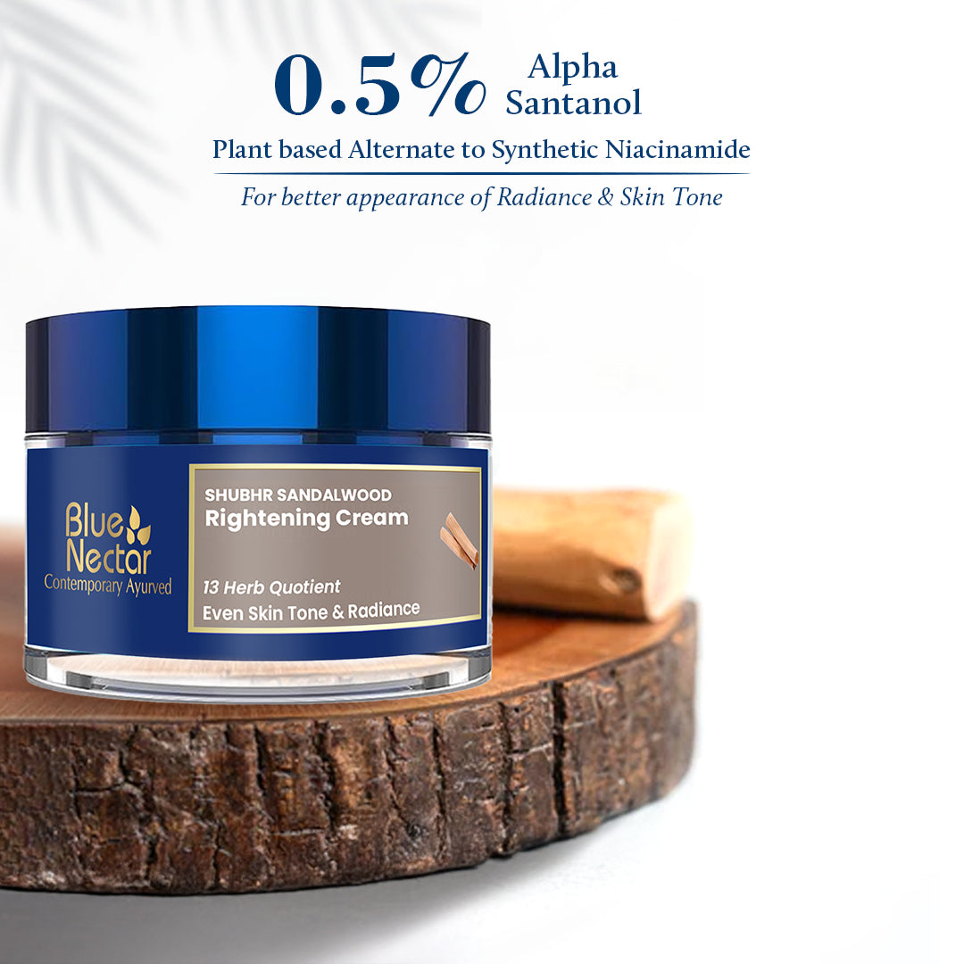 Sandalwood cream for brightening