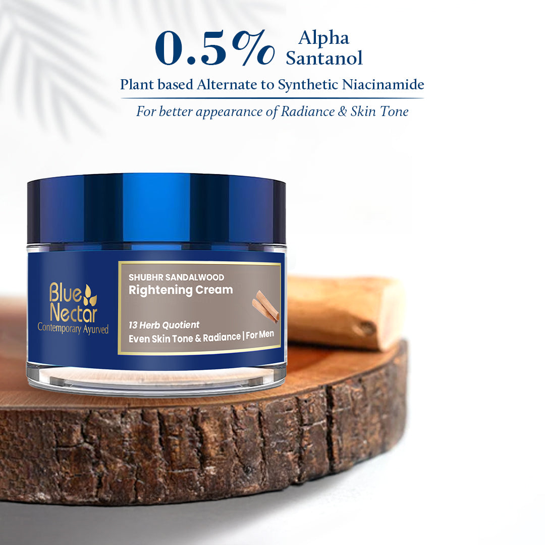 Sandalwood brightening cream for men