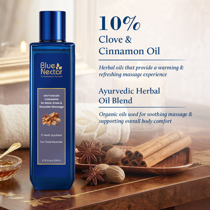 Ayurvedic pain Oil for Joint & Muscles Pain | 10% colve & cinnamon oil