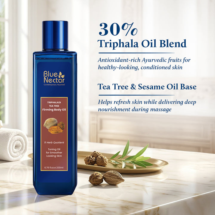 Triphaladi anti cellulite body oil | 30% Triphala blend