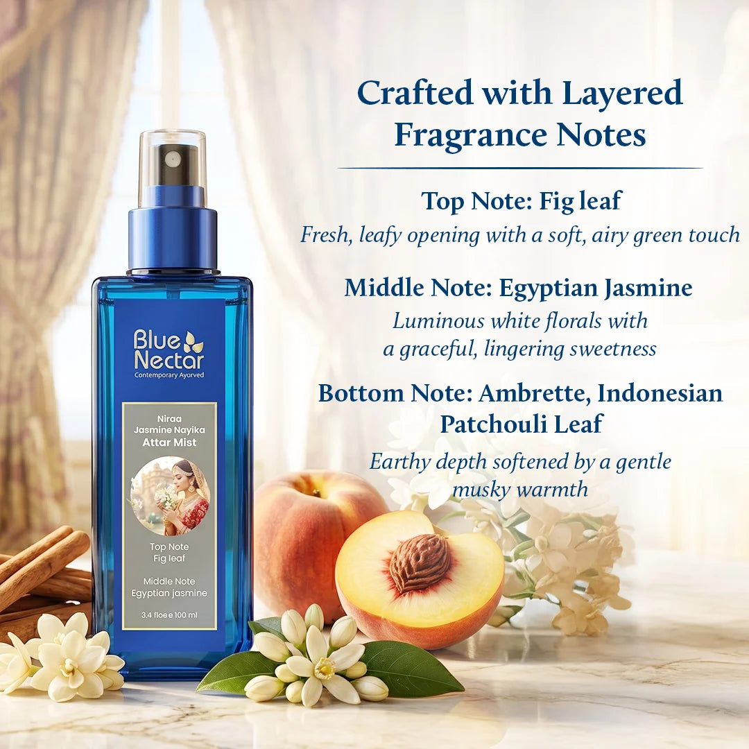 Jasmine nayika attar mist | Top note- fig leaf