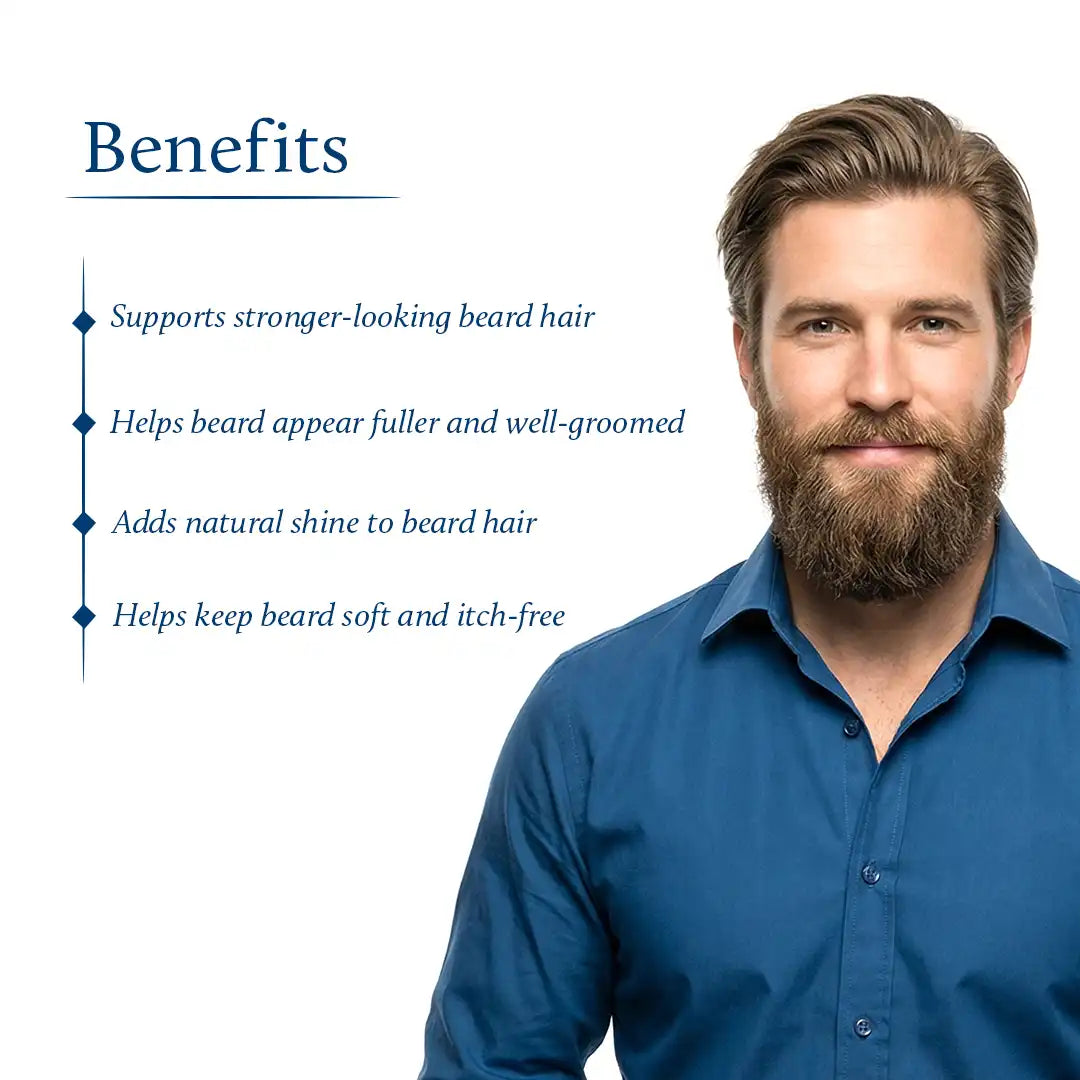 Beard oil for men benefits