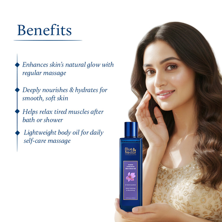 Kumkumadi bodyoil for skin glow  benefits