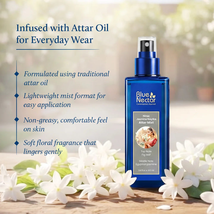 Jasmine nayika attar mist | Infused with attar oil