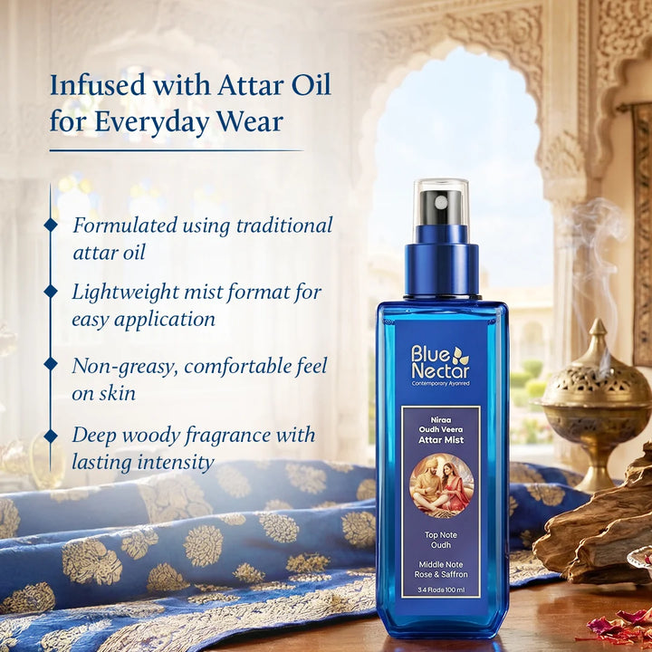 Oudh veera attar body mist | Infused with attar oil