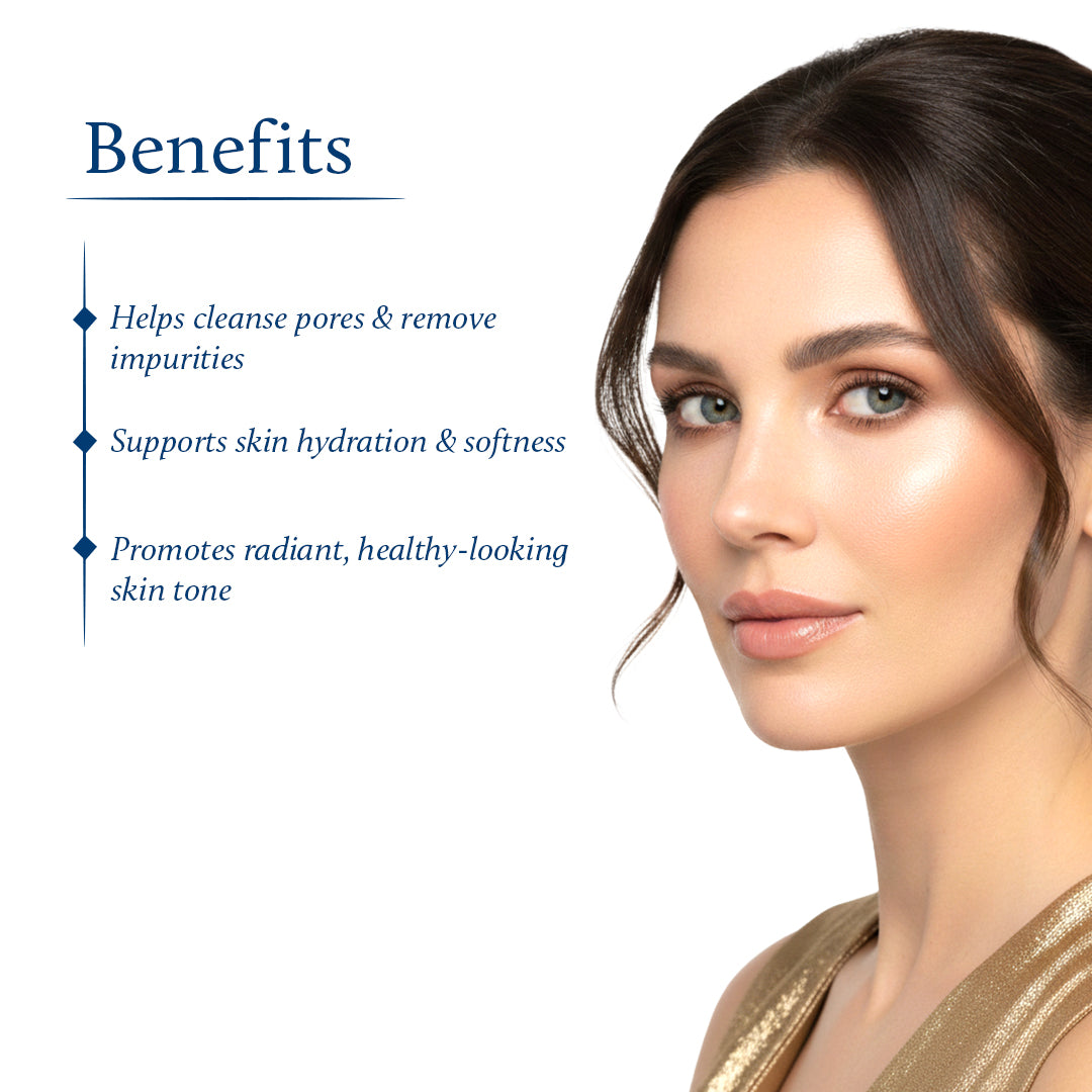 Gold face wash for golden glow benefits