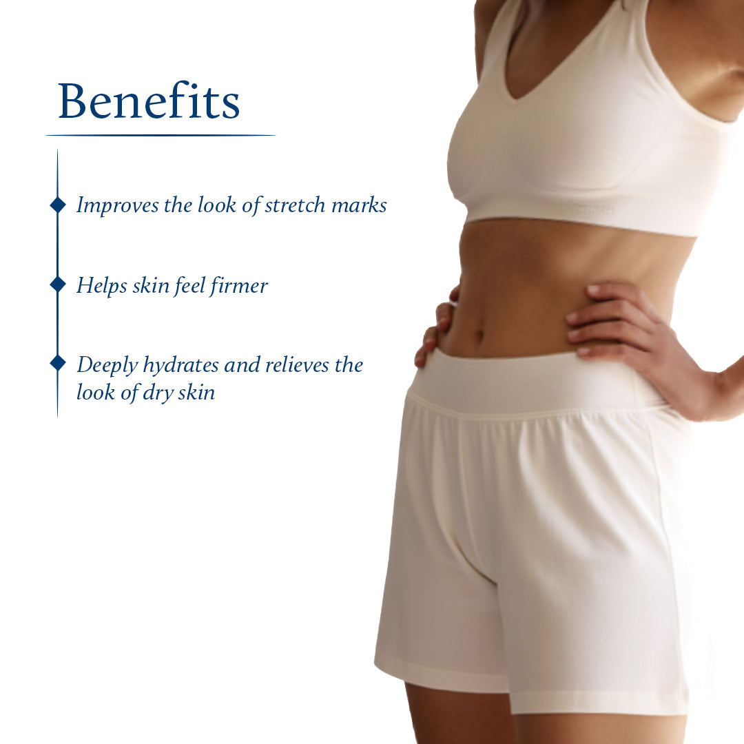 Almond and saffron stretch mark oil benefits.