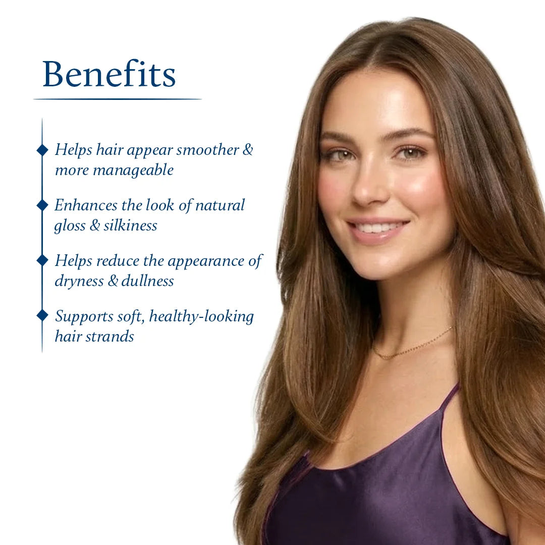Rosemary hair gel with plant based keratin benefits