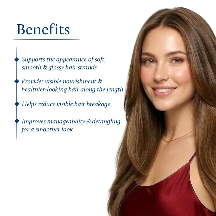 Batana & Almond hair serum for thicker & fuller hair benefits