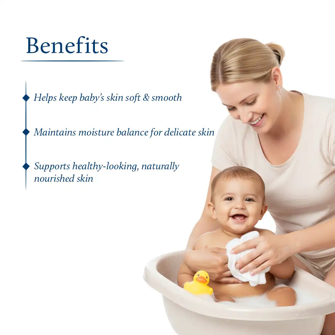 Natural baby body wash with ghee benefits