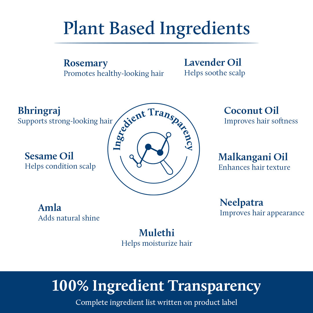 Rosemary hair oil for hair growth ingredient list