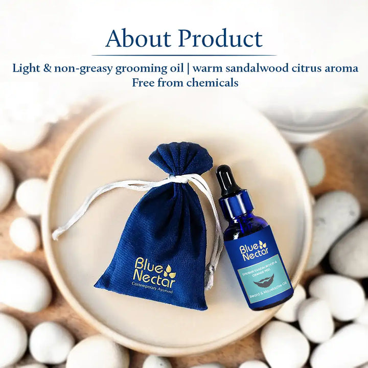 Beard oil for men | Non greasy