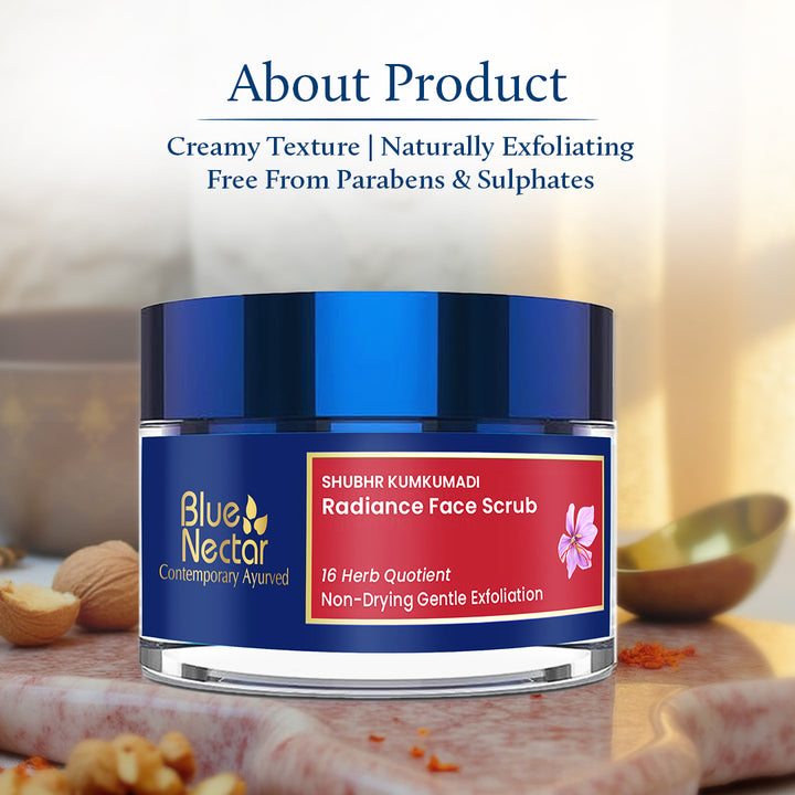 Kumkumadi face scrub | Non drying scrub