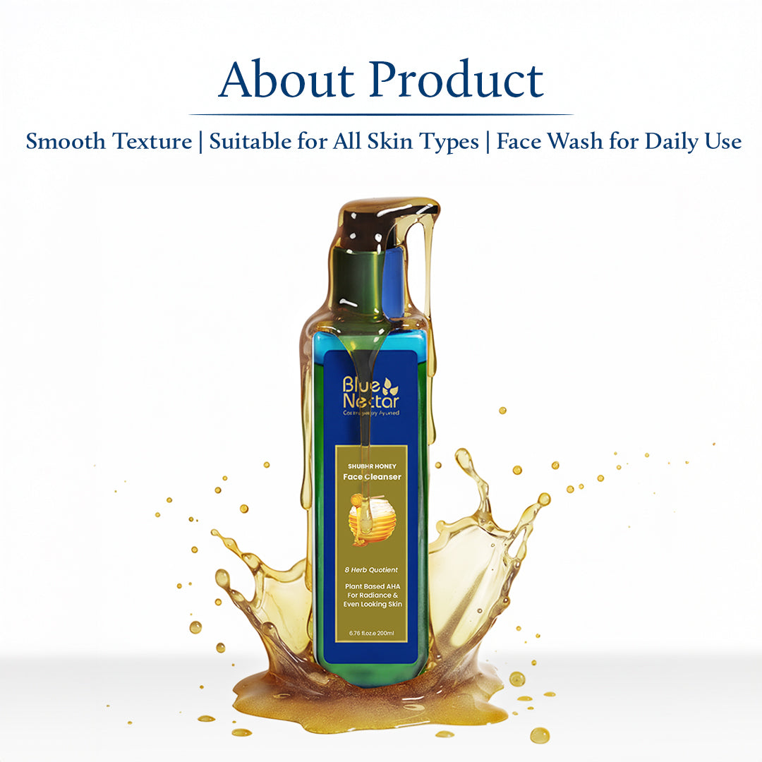Honey face wash for all skin types