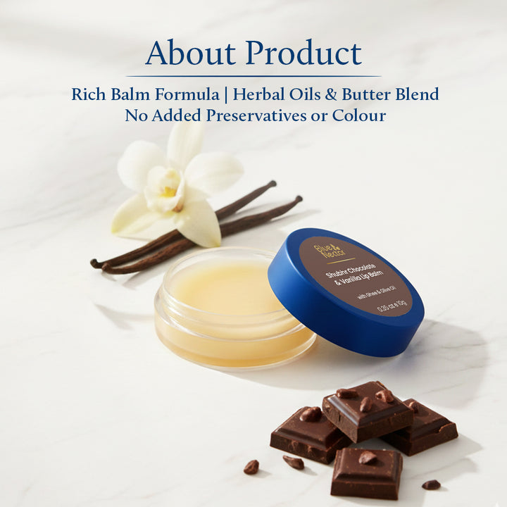 Chocolate& Vanilla lip balm