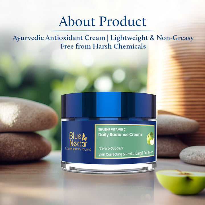 Vitamin C cream for men | Lightweight and natural