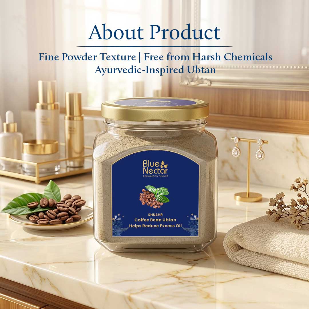 Coffee bean ubtan for oily skin| Chemical free