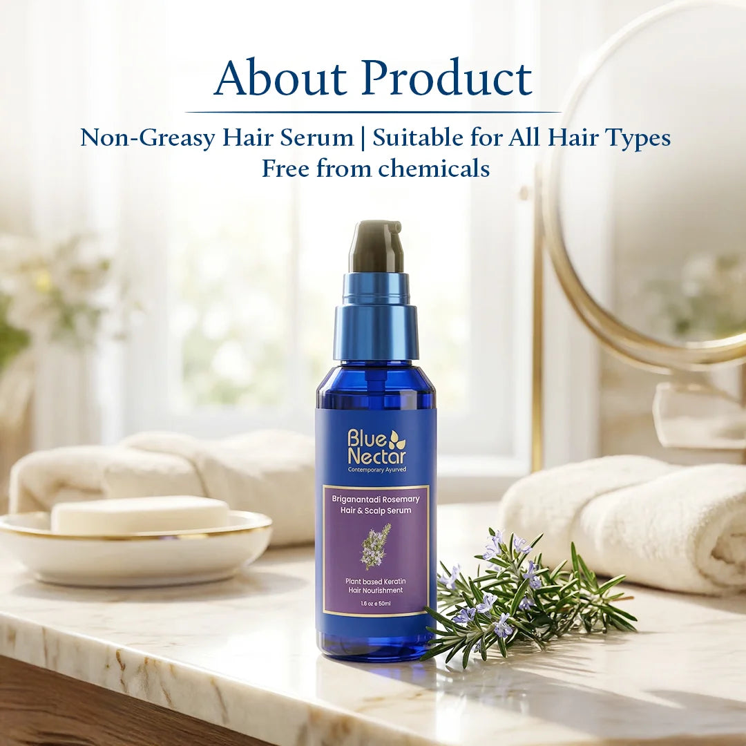 Rosemary serum for scalp and hair growth | All hair types