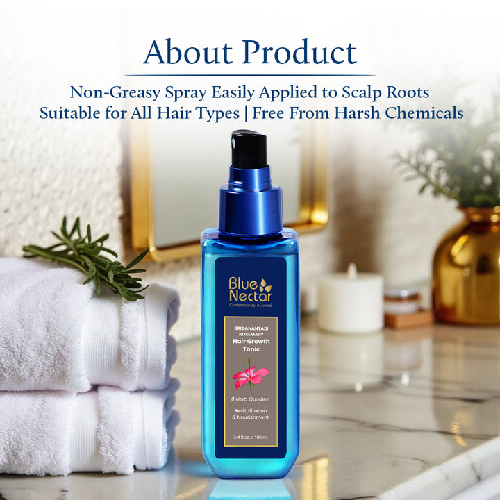 Rosemary hair tonic is non greasy