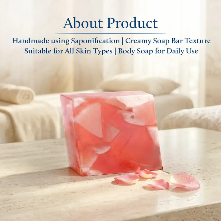Saffron & Oudh natural soap | pH balance soap | All skin types