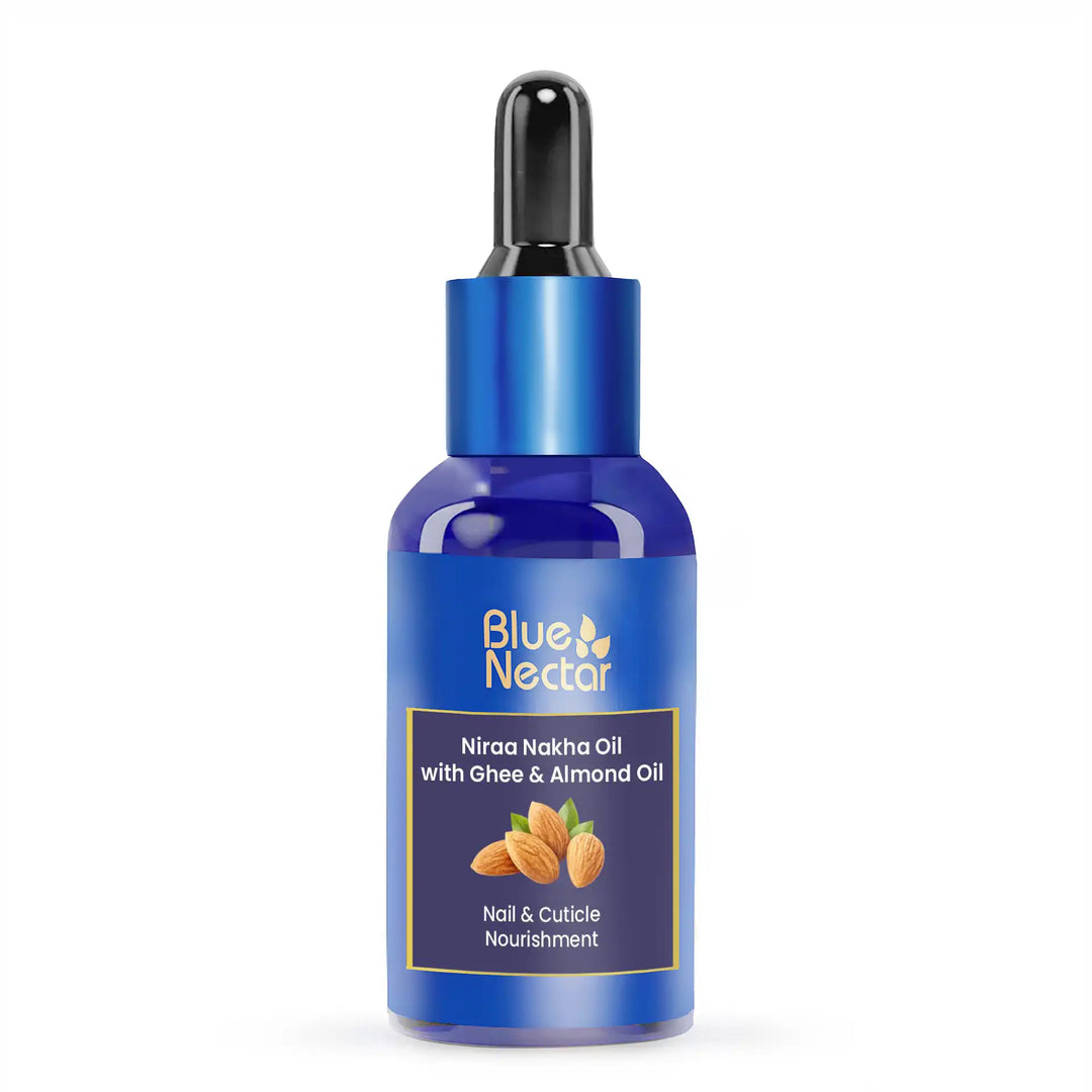 Cuticle Oil with Ghee & Almond Oil for Dry & Damaged Cuticles (15 Herbs)