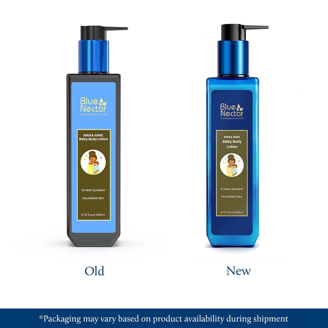 Natural baby body lotion with ghee 6.7 fl oz new look