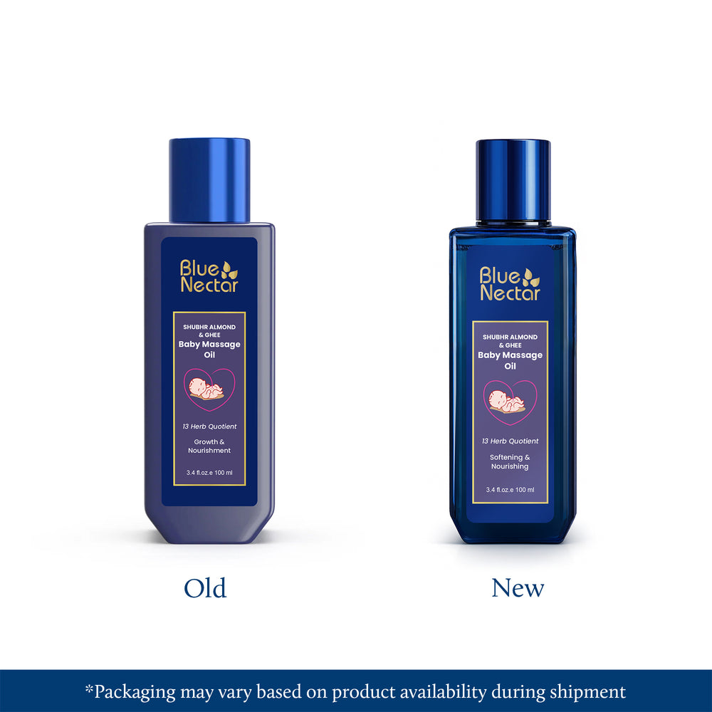 Baby massage oil for nourishment new look