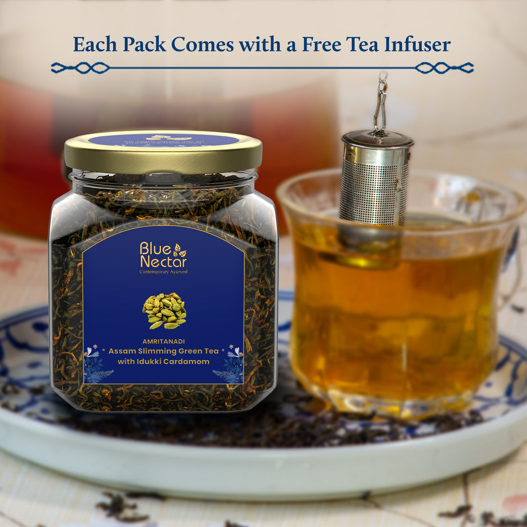 Green tea with free tea infuser