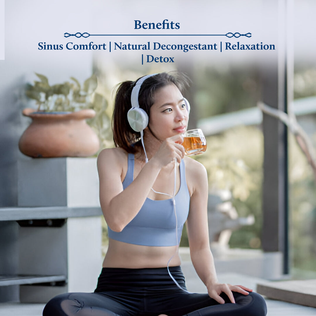 Green tea for sinus comfort | Natural Decongestant| Relaxation | Detox