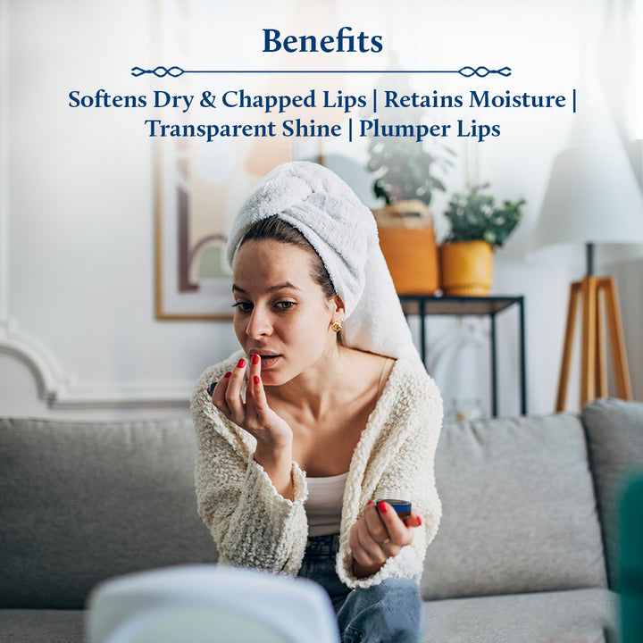 Get soft, shiny and plumper lips.