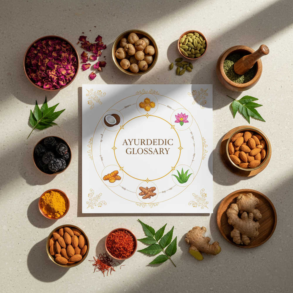 Ayurvedic ingredients glossary